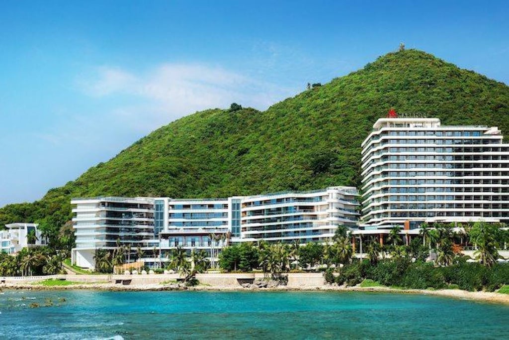 The Sanya Marriott Hotel Dadonghai Bay in China’s southern Hainan province. Photo: Handout The Sanya Marriott Hotel Dadonghai Bay in China’s southern Hainan province. Photo: Handout