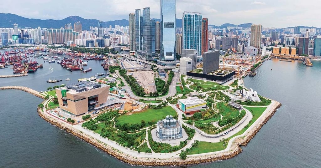 Hong Kong’s vibrant waterfront arts and cultural hub, West Kowloon Cultural District, is home to many museums and performance venues as well as green open spaces. Photo: Hong Kong Tourism Board Hong Kong’s vibrant waterfront arts and cultural hub, West Kowloon Cultural District, is home to many museums and performance venues as well as green open spaces. Photo: Hong Kong Tourism Board