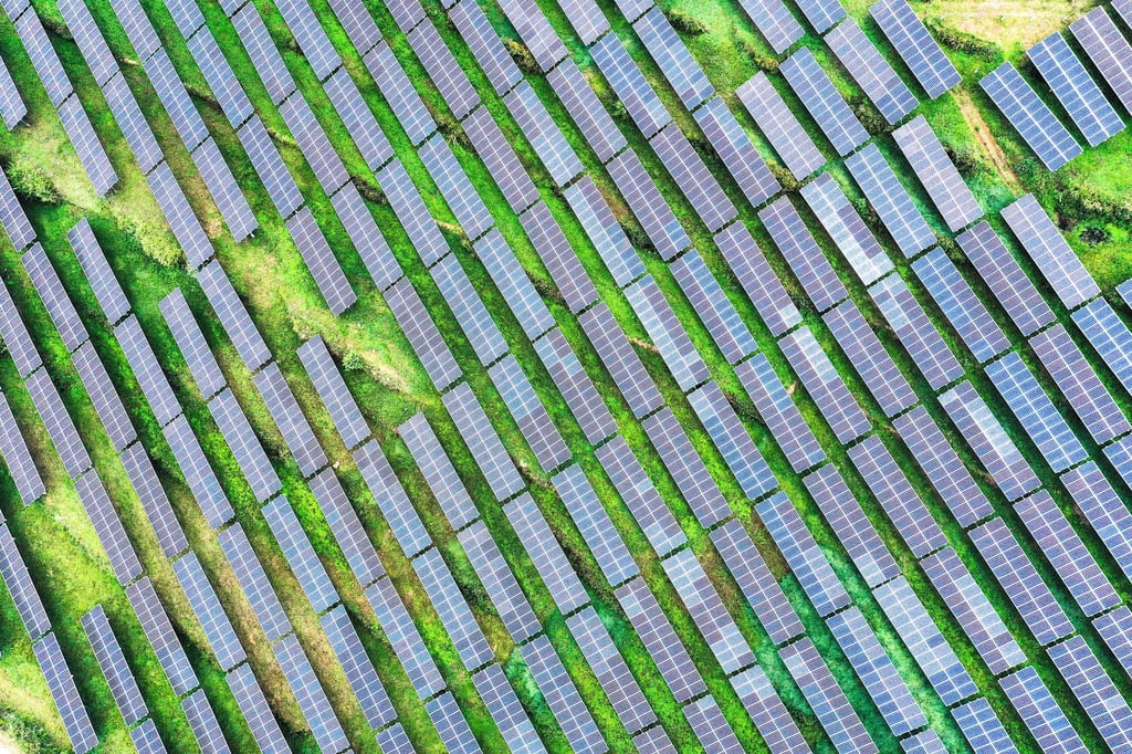 An aerial photo taken on July 20, 2023, shows a photovoltaic power plant in Yi-Hui-Miao Autonomous County of Weining, in southwest China’s Guizhou Province. Photo: Xinhua An aerial photo taken on July 20, 2023, shows a photovoltaic power plant in Yi-Hui-Miao Autonomous County of Weining, in southwest China’s Guizhou Province. Photo: Xinhua