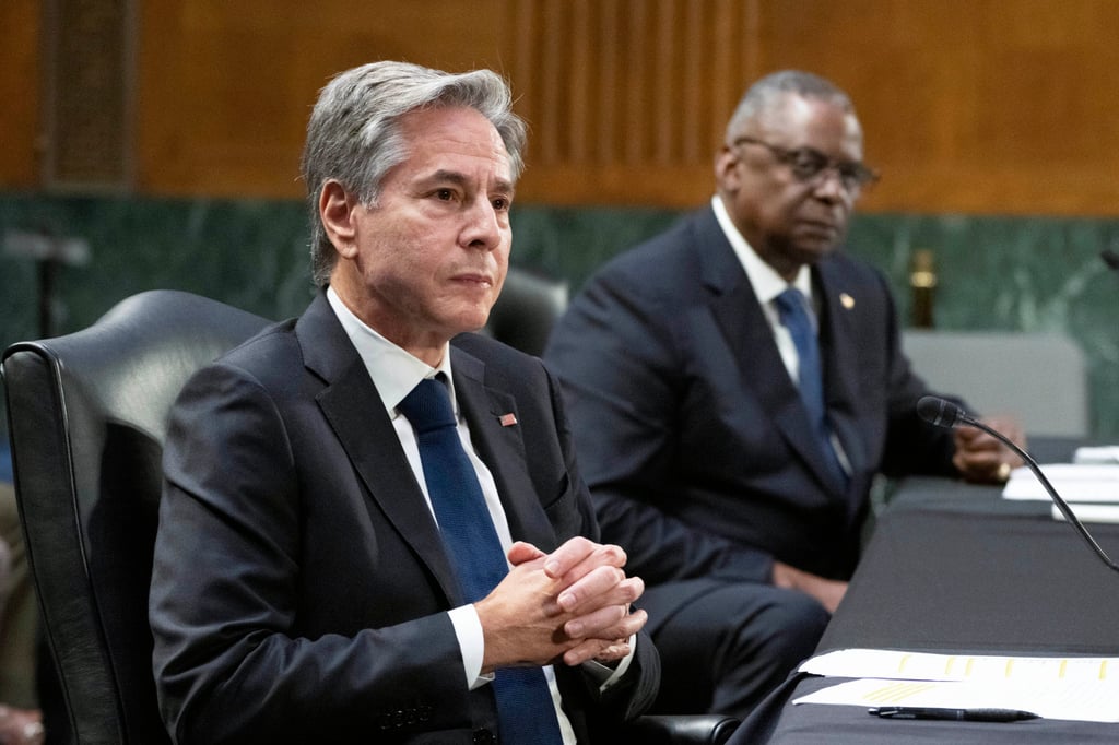 US Secretary of State Antony Blinken and Defence Secretary Lloyd Austin. Photo: AP