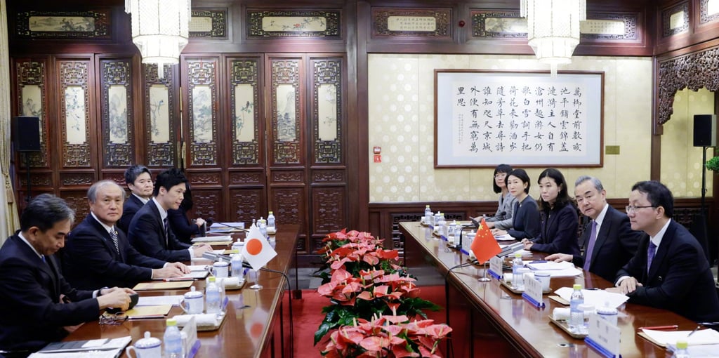 Talks between Chinas’ top diplomat and Japan’s top national security adviser lasted 3½ hours on Thursday. Photo: Chinese Ministry of Foreign Affairs