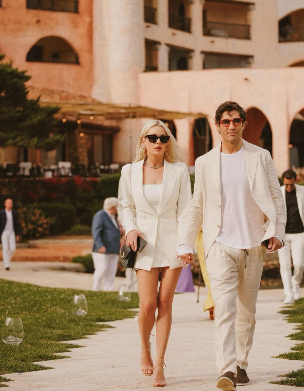 Ashley Benson is engaged to Brandon Davis. Photo: @ashleybenson/Instagram