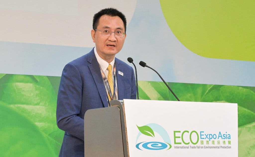 Commissioner for Climate Change of the Environment and Ecology Bureau Wong Chuen-fai says taking part in COP28 will be an “excellent opportunity” for Hong Kong. Photo: Handout