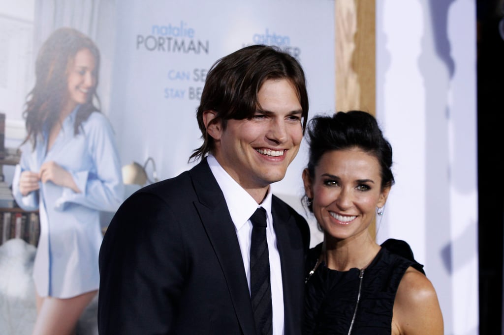 Demi Moore with her former husband Ashton Kutcher, at the 2013 premiere for No Strings Attached, in which the latter starred. Photo: AP Photo Demi Moore with her former husband Ashton Kutcher, at the 2013 premiere for No Strings Attached, in which the latter starred. Photo: AP Photo
