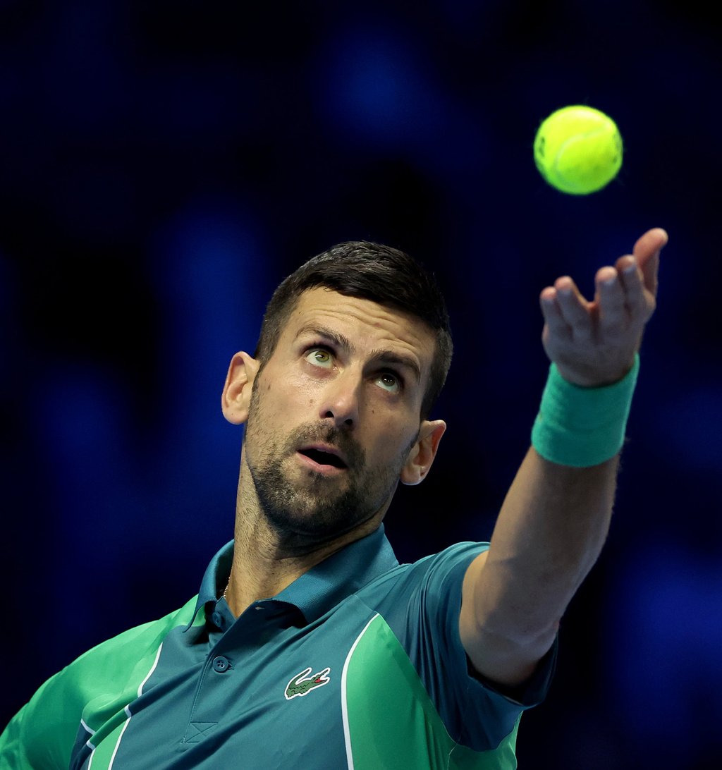 Novak Djokovic is looking to eclipse Roger Federer by winning his seventh ATP Finals title. Photo: Xinhua Novak Djokovic is looking to eclipse Roger Federer by winning his seventh ATP Finals title. Photo: Xinhua