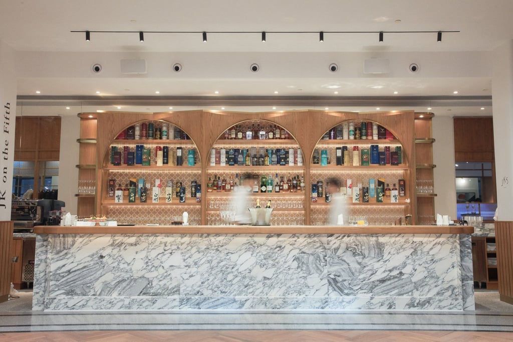 JK on 5 at Pedder Arcade. Photo: Edward Chan Tsz-fung