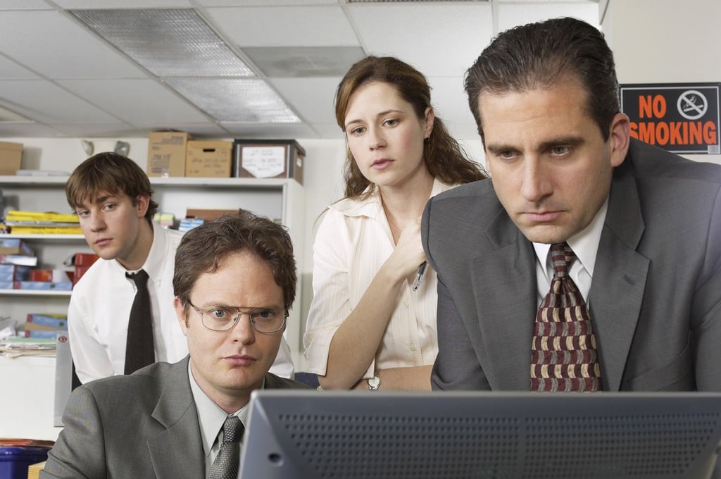 Carell (right) shot to fame in the US version of The Office. Photo: NBCUniversal via Getty Images