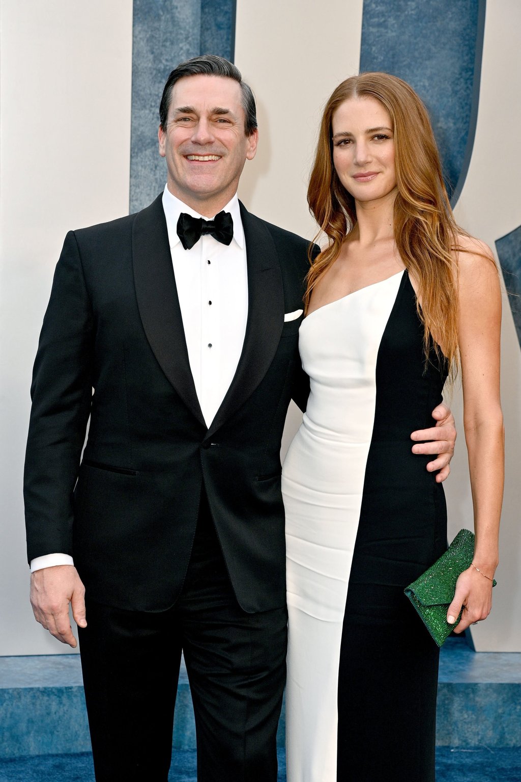 Anna Osceola and Jon Hamm: the actor said he only recently opened up to the idea of being married and having kids. Photo: Getty Images