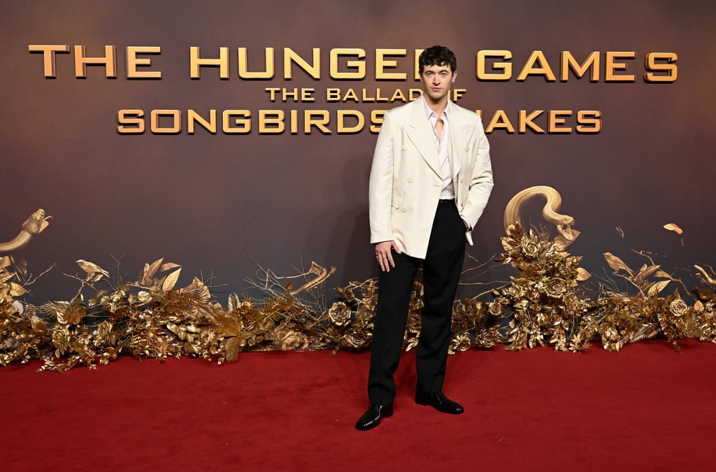 Tom Blyth at the world premiere of The Hunger Games: The Ballad of Songbirds & Snakes on November 9 in London. Photo: Getty Images for Lionsgate UK