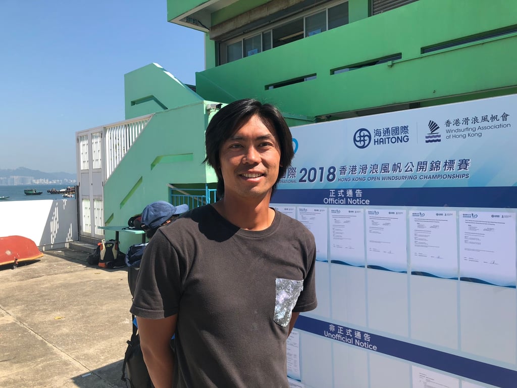 Hong Kong windsurfing head coach Chan King-yin says both venues have distinct advantages. Photo: Chan Kin-wa