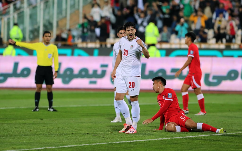 Hong Kong were floored by Iran’s quality, but Andersen is targeting victory in his team’s next match. Photo: EPA-EFE Hong Kong were floored by Iran’s quality, but Andersen is targeting victory in his team’s next match. Photo: EPA-EFE