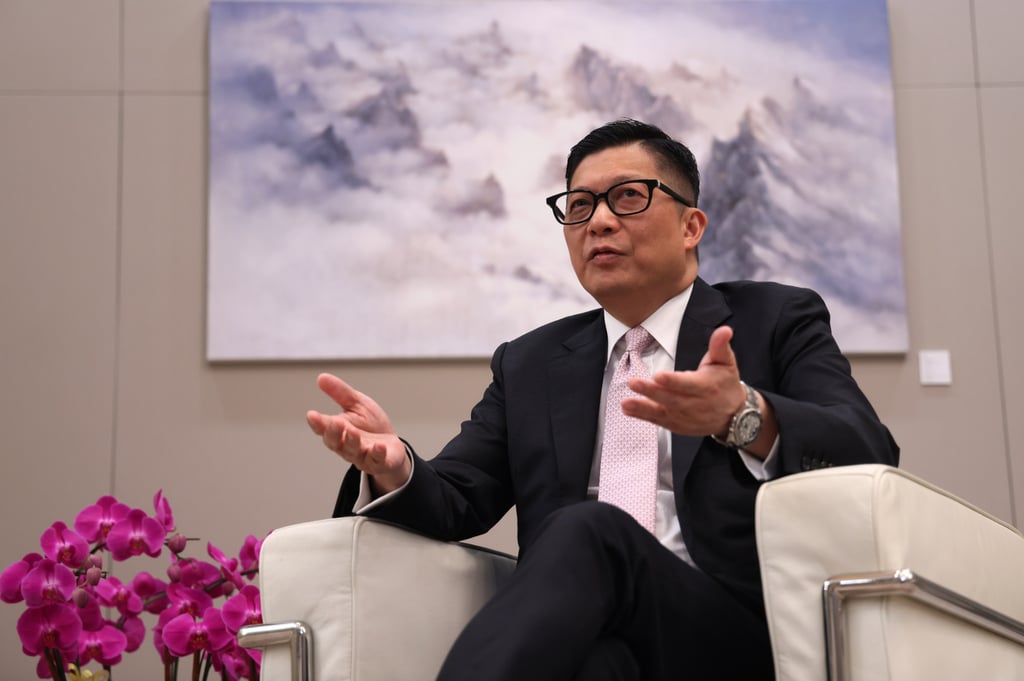Secretary for Security Chris Tang Ping-keung hit back at opponents of the plan to redevelop Lai Chi Kok Reception Centre, accusing them of spreading false information and “making a fuss”. Photo: Dickson Lee