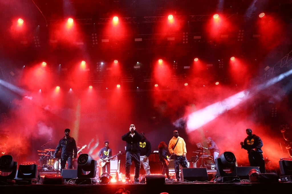 Wu-Tang Clan on stage during Clockenflap at Central Habourfront on March 5, 2023. Photo: Dickson Lee