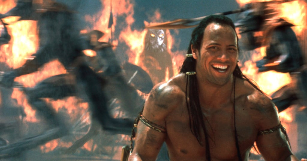 Dwayne “The Rock” Johnson makes his film acting debut in The Mummy Returns in 2001. Photo: Reuters/Universal Studios