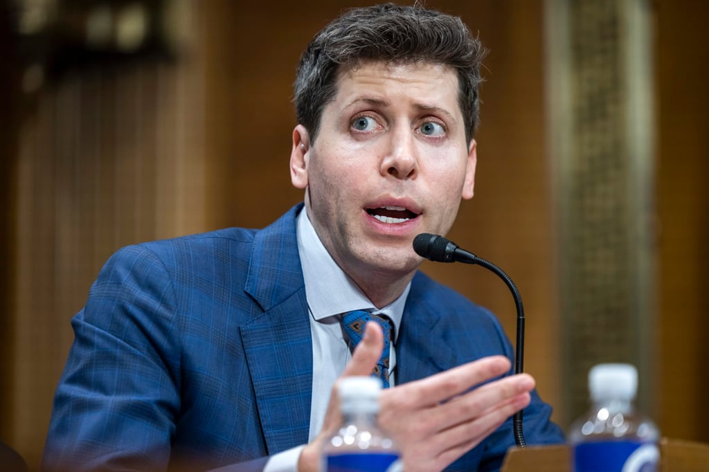 Sam Altman testifies at an oversight hearing to examine AI’s governing rules, in Washington, on May 16. Photo: EPA-EFE Sam Altman testifies at an oversight hearing to examine AI’s governing rules, in Washington, on May 16. Photo: EPA-EFE