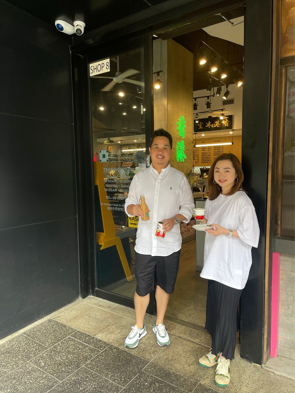 Husband-and-wife Jessica Chan Tin-wai and Kevin Cheung Chun-kwok are the duo behind Sydney’s Bing Sutt in Burwood, Sydney. Photo: Hong Kong Bing Sutt Husband-and-wife Jessica Chan Tin-wai and Kevin Cheung Chun-kwok are the duo behind Sydney’s Bing Sutt in Burwood, Sydney. Photo: Hong Kong Bing Sutt