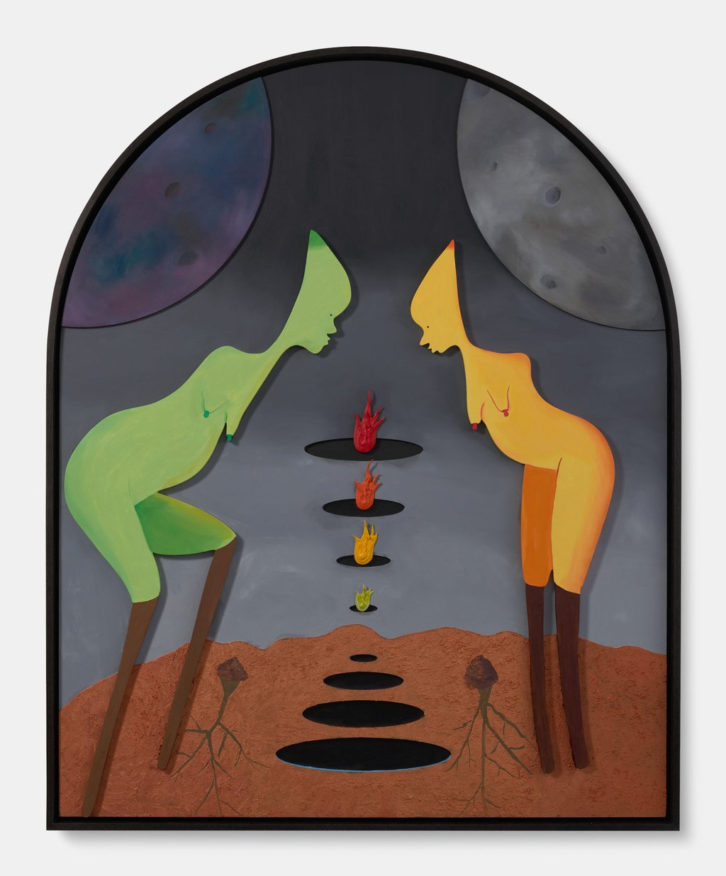 “The Wayfinders” (2023), by Alexandria Smith. Photo: Prudence Cuming, courtesy of Gagosian