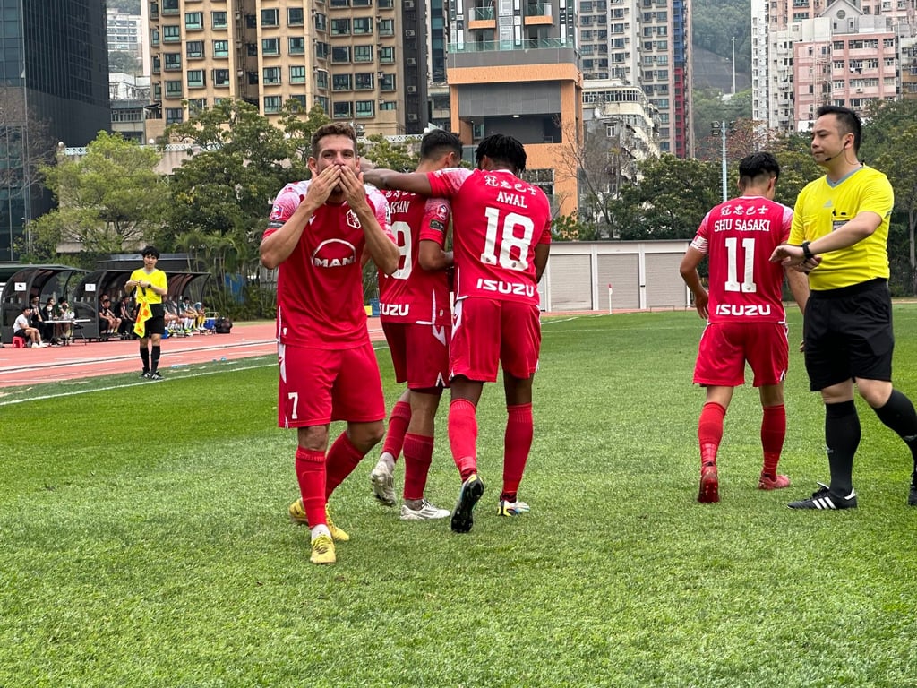 Brazil-born Pereira expects his passport in time to represent Hong Kong at the Asian Cup finals. Photo: Chan Kin-wa