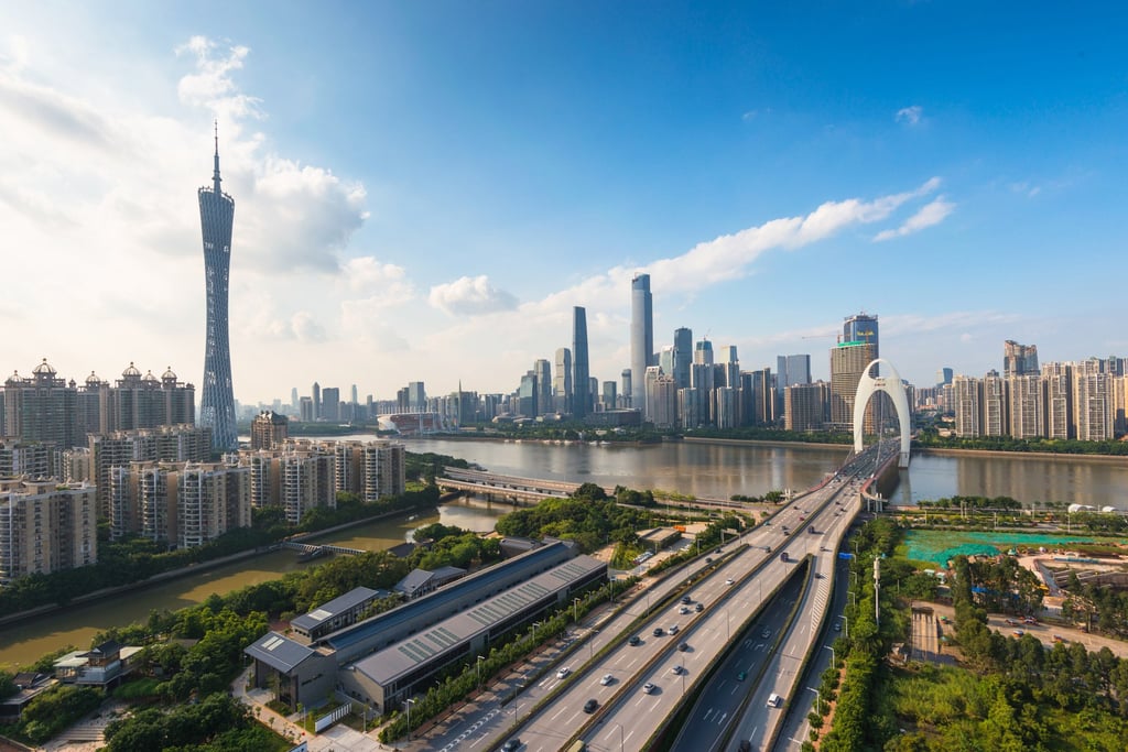 Early-stage businesses in Guangzhou (pictured) and other parts of the Greater Bay Area can benefit from venture debt through the HSBC New Economy Fund. Photo: Shutterstock