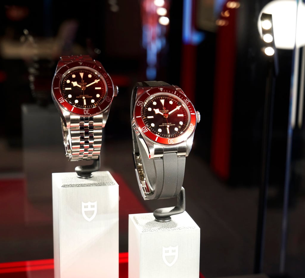 Tudor Black Bays on display at the Tudor Manufacture Exhibition: A New Era of Watchmaking