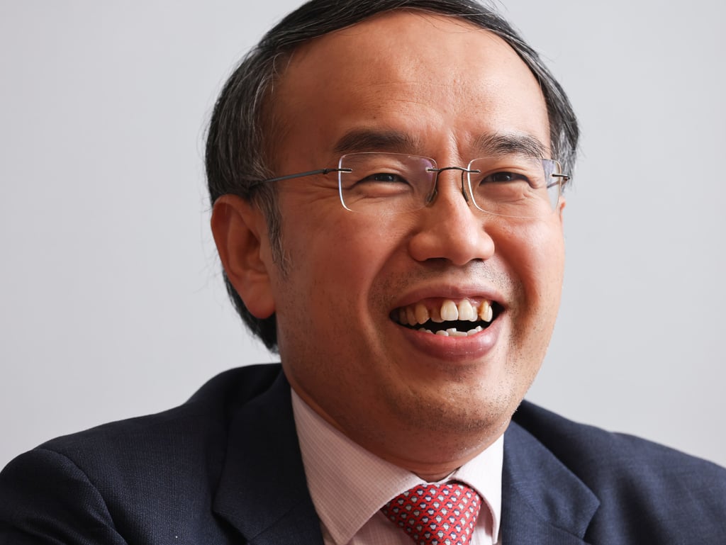Secretary for Financial Services and the Treasury Christopher Hui says Hong Kong’s financial market still retains its edge. Photo: K. Y. Cheng Secretary for Financial Services and the Treasury Christopher Hui says Hong Kong’s financial market still retains its edge. Photo: K. Y. Cheng