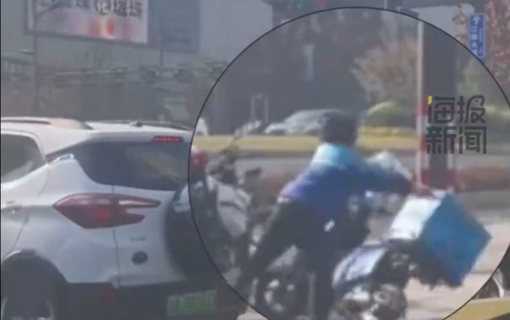 ‘I don’t want to live’: China food delivery driver snaps hysterically ...