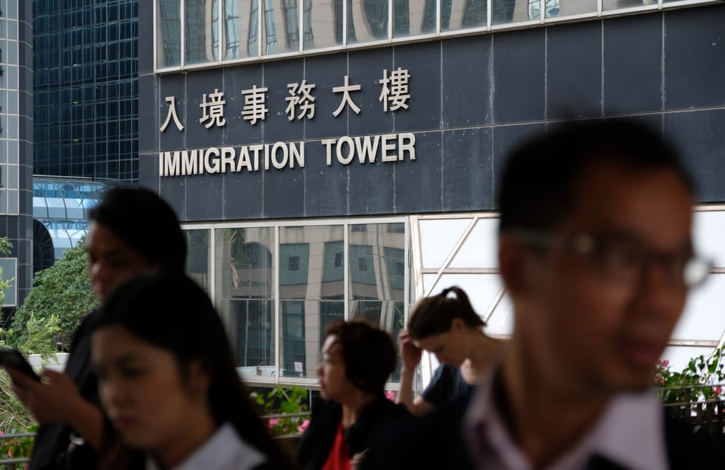The Immigration Department began investigating Yau Sing-ho in 2020 over concerns he was working in another job without permission. Photo: Fung Chang The Immigration Department began investigating Yau Sing-ho in 2020 over concerns he was working in another job without permission. Photo: Fung Chang