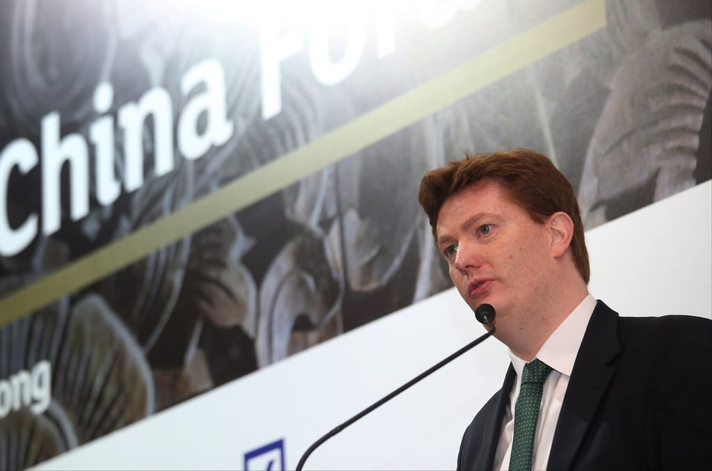 Danny Alexander, vice-president for policy and strategy at Asian Infrastructure Investment Bank, pictured in June 2016. Photo: David Wong Danny Alexander, vice-president for policy and strategy at Asian Infrastructure Investment Bank, pictured in June 2016. Photo: David Wong