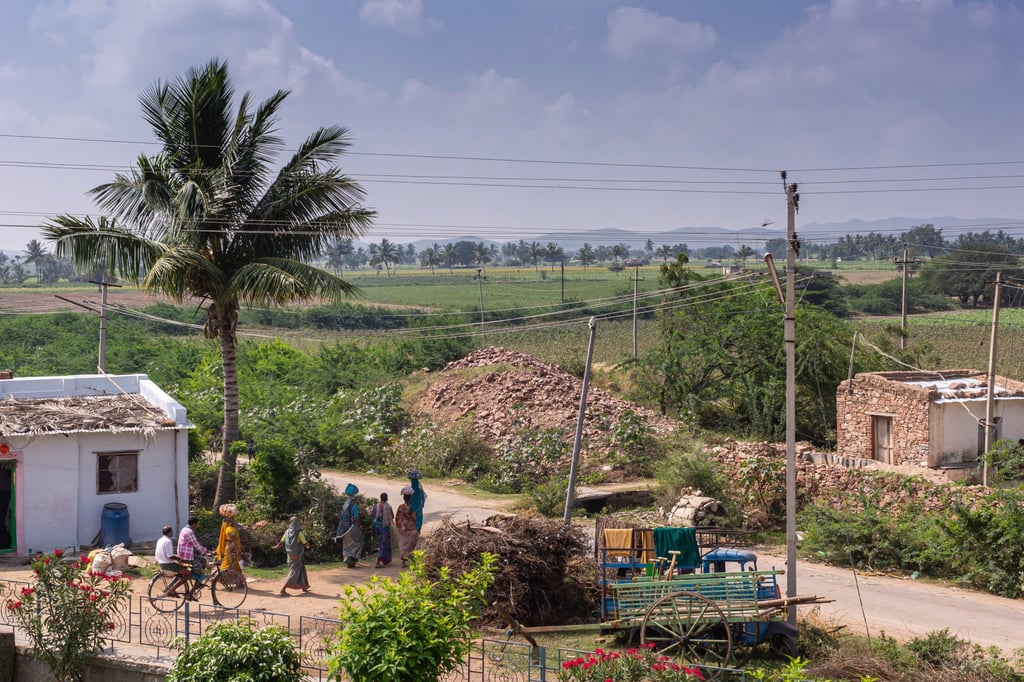 A rural area in Lakkundi, Karnataka. Villagers in the state are among thousands of speakers of different Indian languages generating speech data for tech firm Karya. Photo: Shutterstock A rural area in Lakkundi, Karnataka. Villagers in the state are among thousands of speakers of different Indian languages generating speech data for tech firm Karya. Photo: Shutterstock