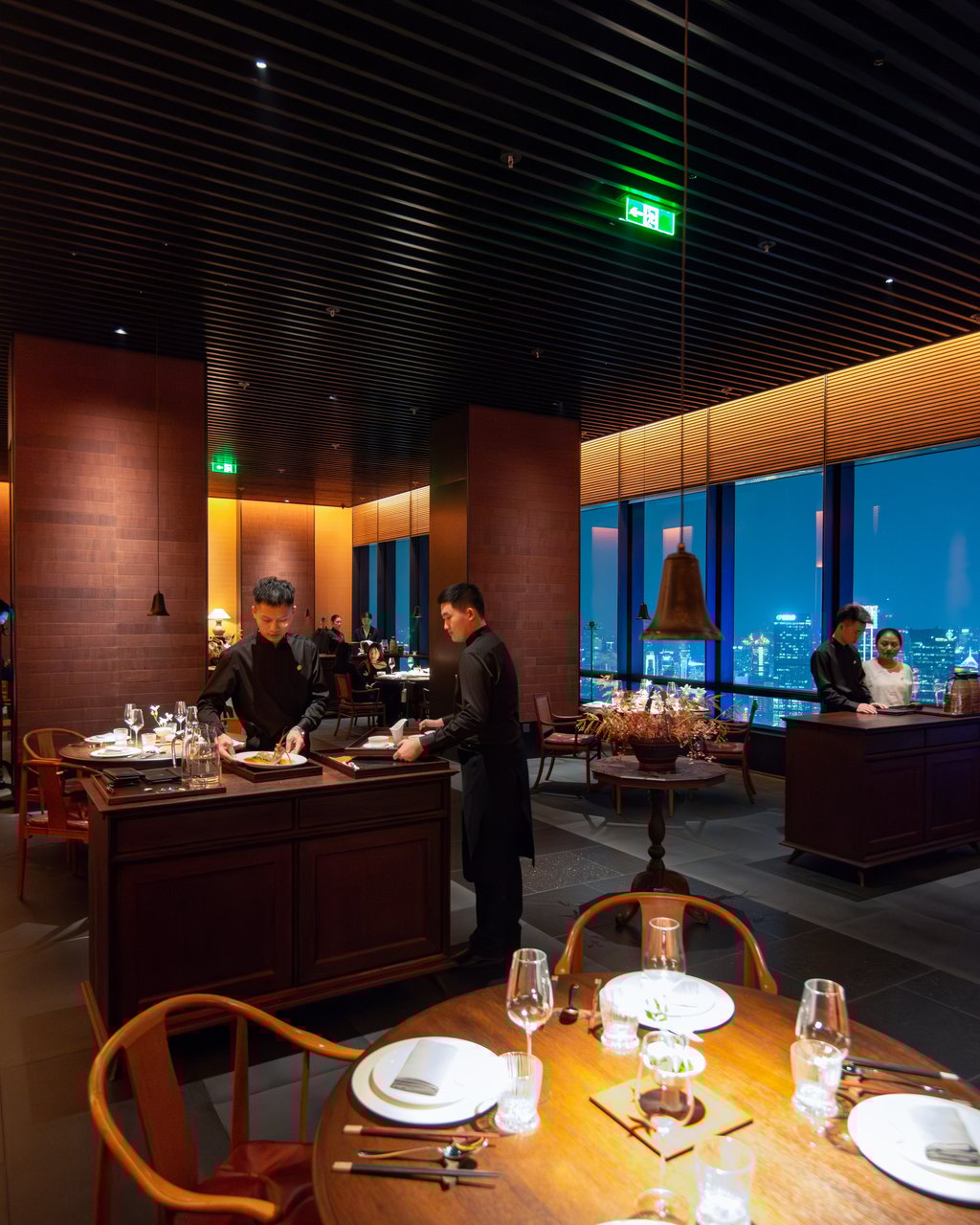 Meet the Bund Skyline is the third and finest offshoot of one-Michelin-star Meet the Bund at The Bund Finance Centre. Photo: Alex Ang Meet the Bund Skyline is the third and finest offshoot of one-Michelin-star Meet the Bund at The Bund Finance Centre. Photo: Alex Ang