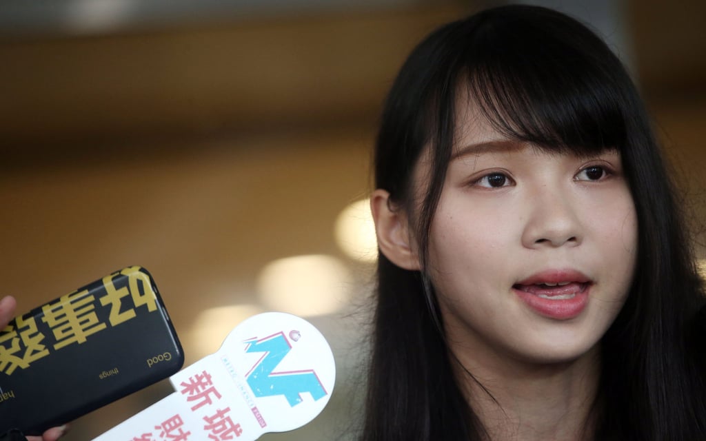 Activist Agnes Chow Ting in 2019. The former opposition figure has revealed she left Hong Kong for Canada three months ago and has no plans to return. Photo: David Wong Activist Agnes Chow Ting in 2019. The former opposition figure has revealed she left Hong Kong for Canada three months ago and has no plans to return. Photo: David Wong