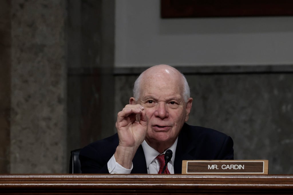 US Senator Ben Cardin, a Maryland Democrat, is chairman of the Senate Foreign Relations Committee. Photo: Getty Imags/TNS