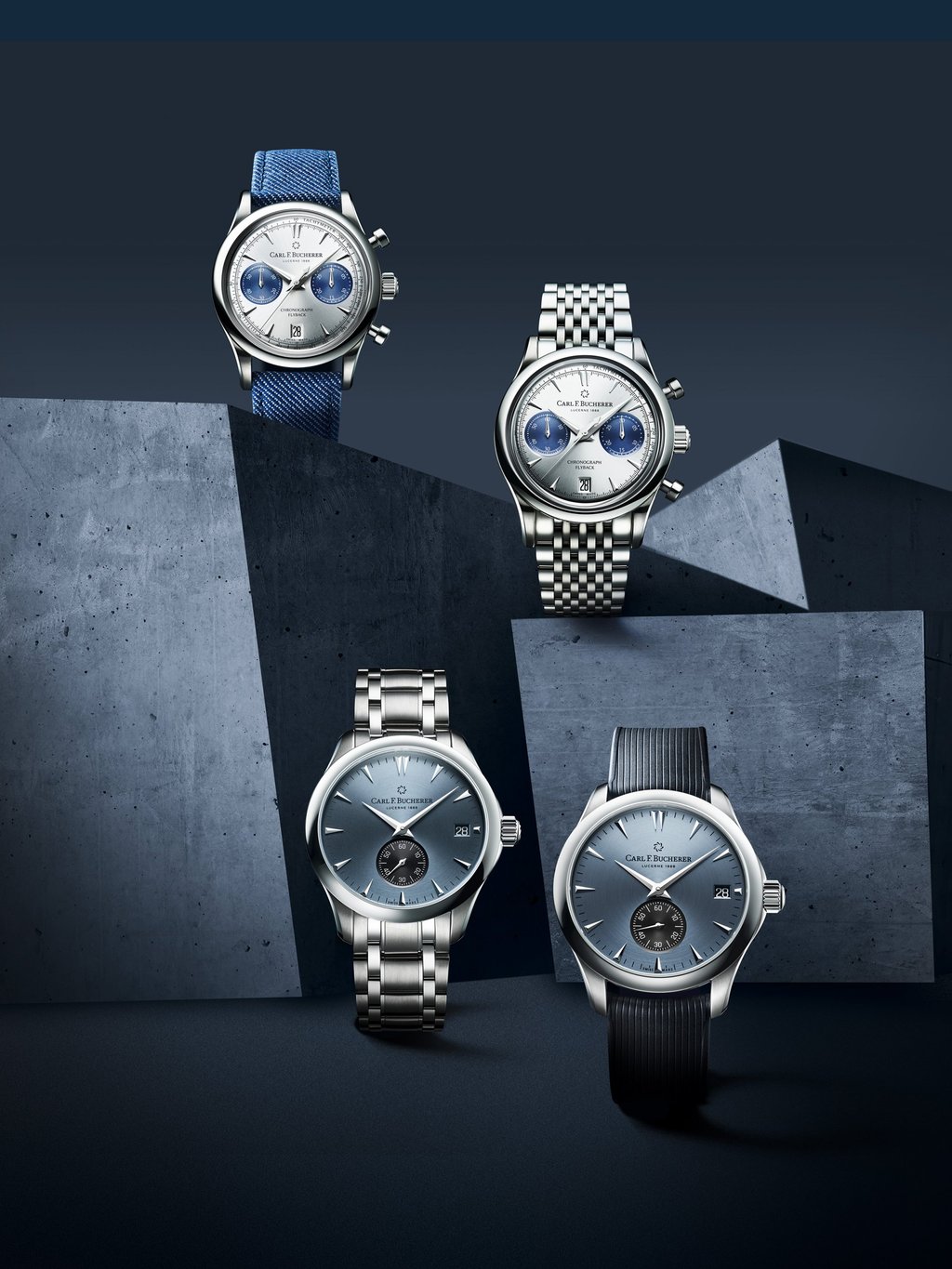 Carl F. Bucherer’s Manero Peripheral and Manero Flyback models: the Swiss horologist has refined its models into three categories Carl F. Bucherer’s Manero Peripheral and Manero Flyback models: the Swiss horologist has refined its models into three categories