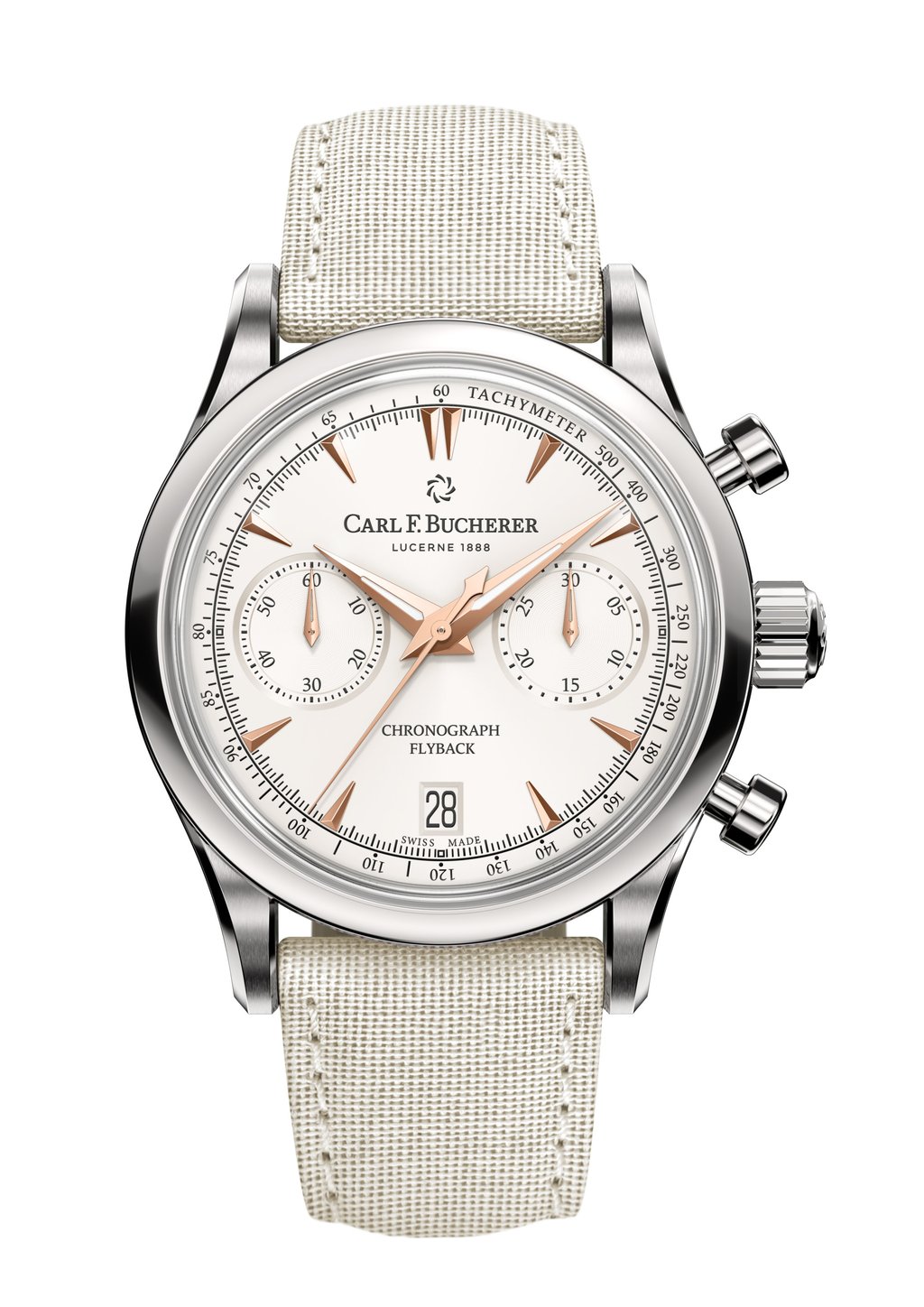 Carl F. Bucherer Manero Flyback chronograph is back by popular demand, albeit with a smaller dial Carl F. Bucherer Manero Flyback chronograph is back by popular demand, albeit with a smaller dial