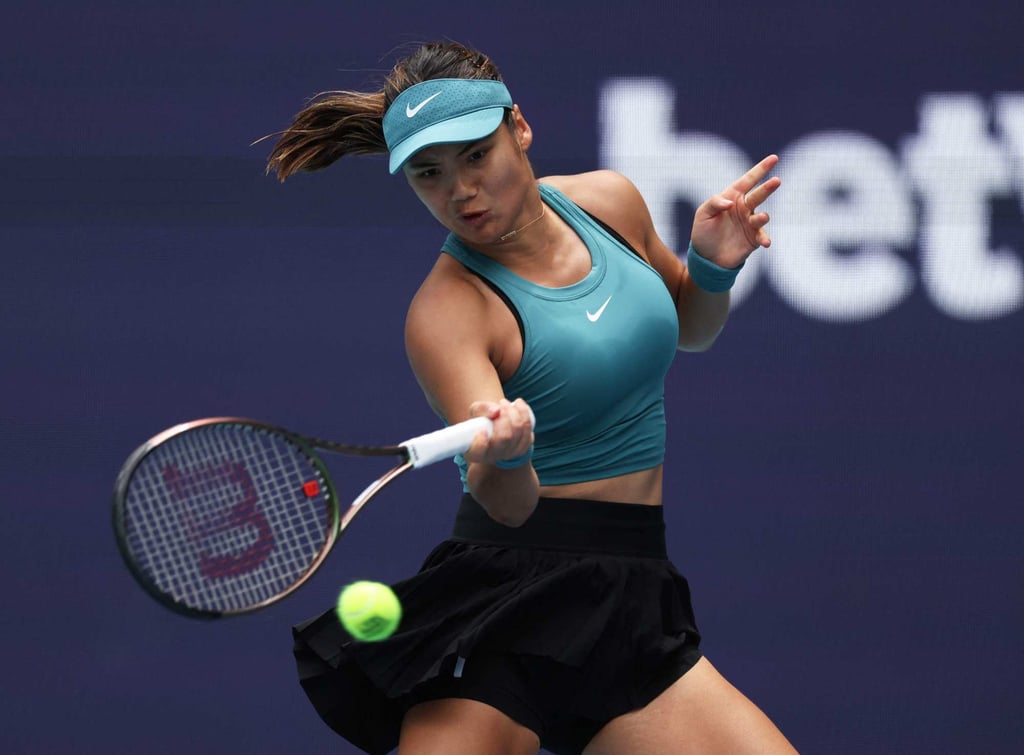 Emma Raducanu has been out of action since April. Photo: AFP