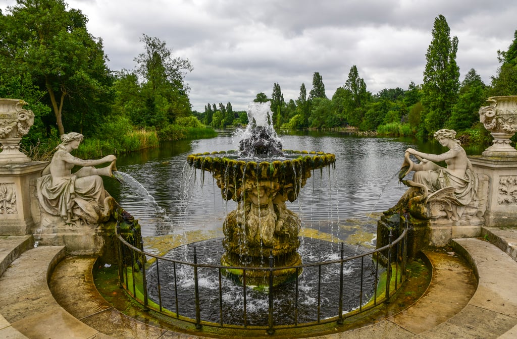 Italian Gardens in Kensington Gardens, London. Photo: Ronan O’Connell Italian Gardens in Kensington Gardens, London. Photo: Ronan O’Connell