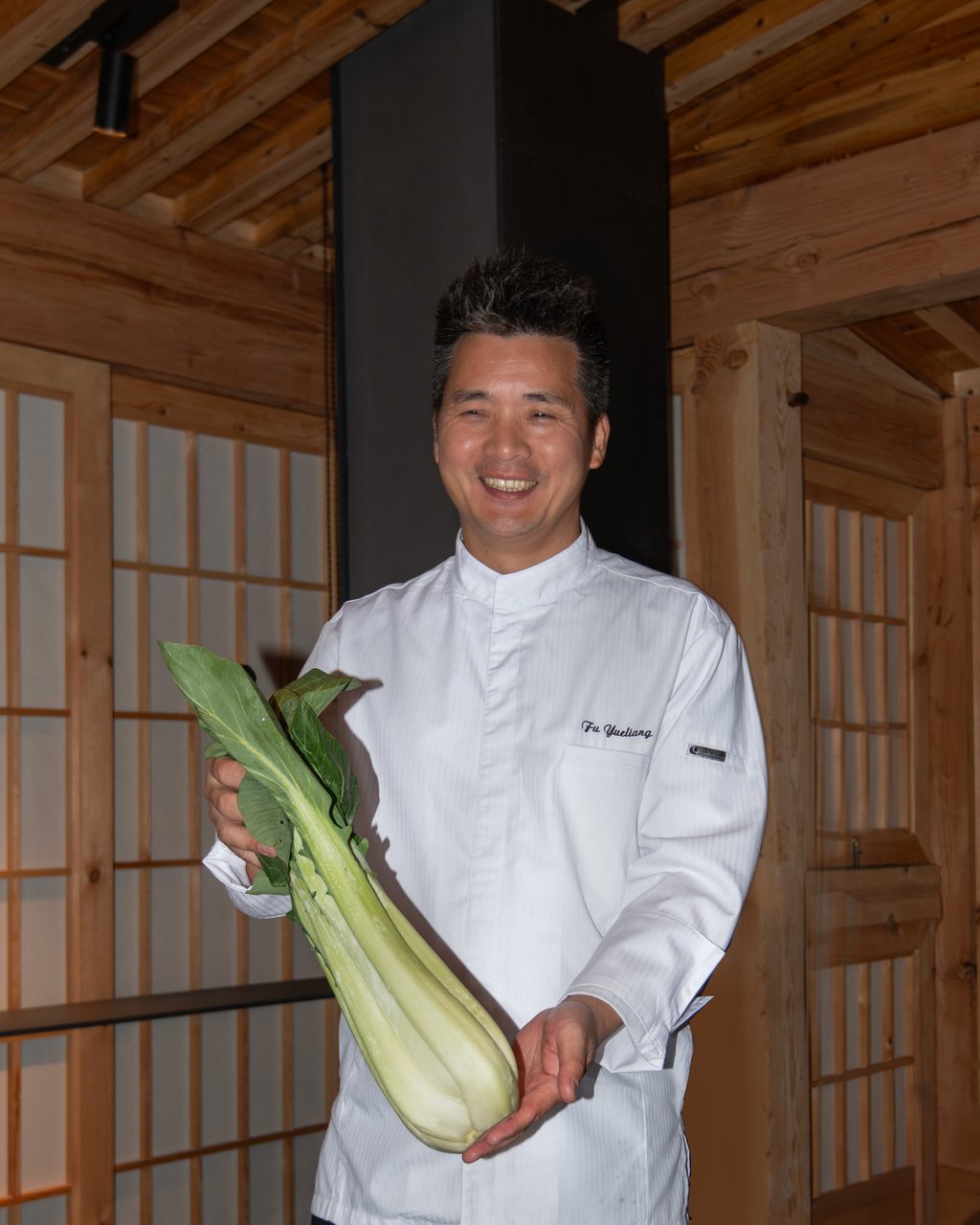 Ru Yuan’s chef-founder Fu Yue Liang, a Hangzhou native with 40 years of culinary experience. Photo: Alex Ang