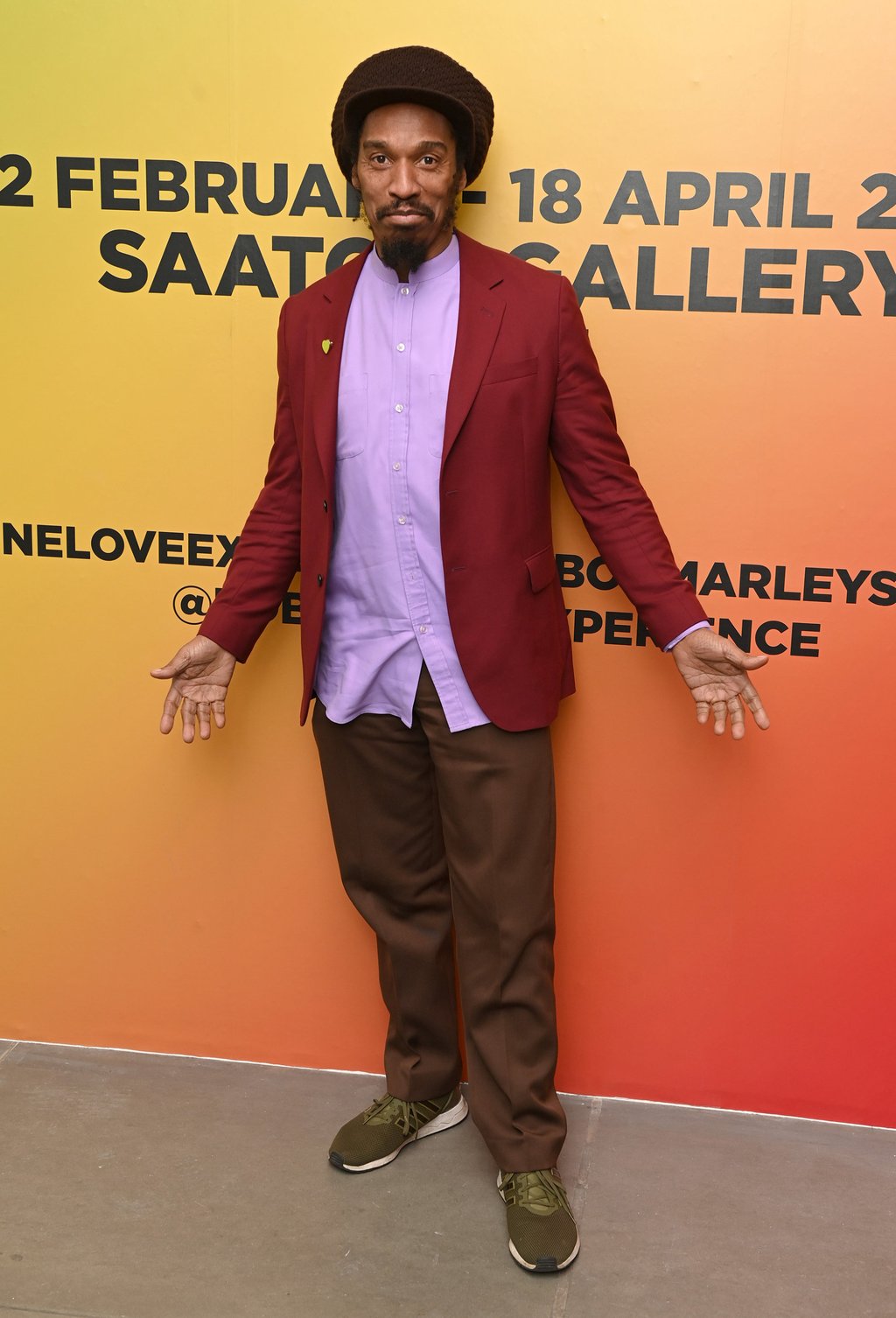 Benjamin Zephaniah attends the Bob Marley One Love Experience at the Saatchi Gallery in London in 2022. Photo: Getty Images / TNS Benjamin Zephaniah attends the Bob Marley One Love Experience at the Saatchi Gallery in London in 2022. Photo: Getty Images / TNS