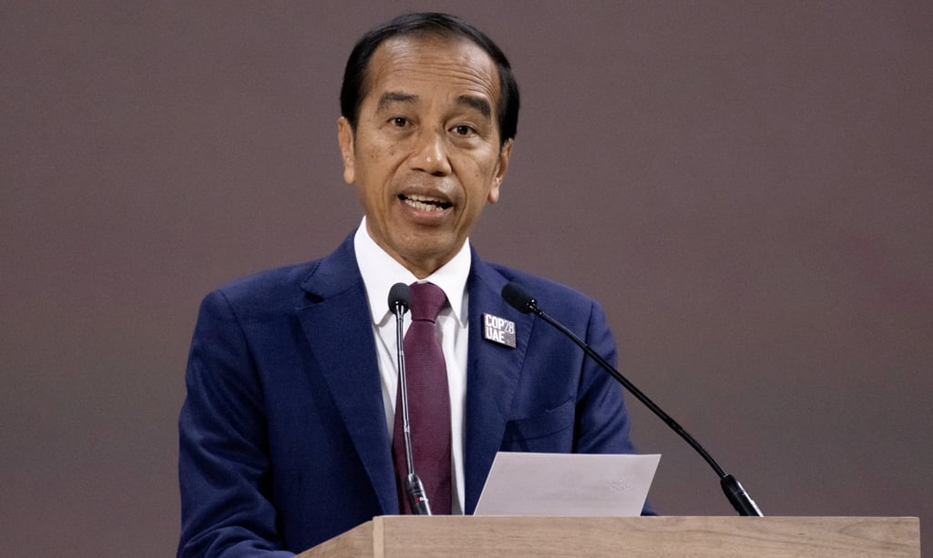 Indonesian President Joko Widodo says his government will provide temporary relief for the Rohingya refugees “with a priority on the interests of the local community”. Photo: Pool via Reuters