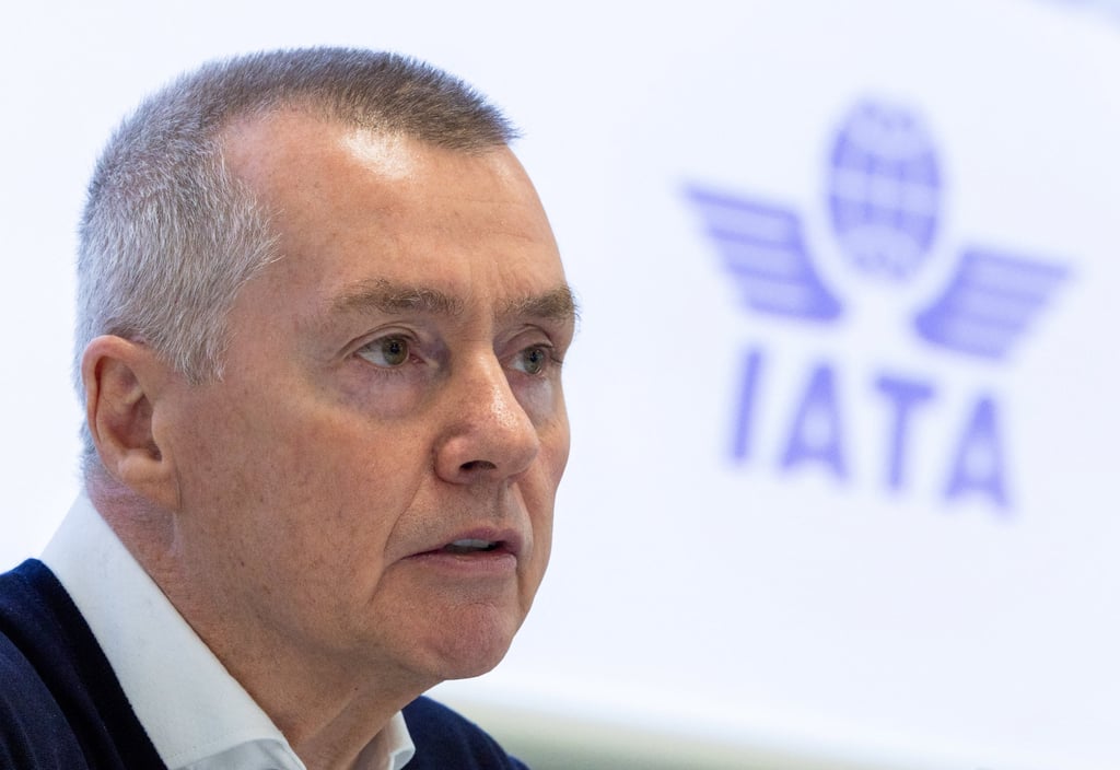 International Air Transport Association chief Willie Walsh says mainland China’s global travel demand is recovering at a “strong” pace. Photo: Reuters