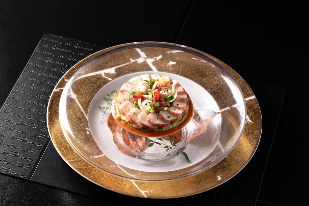 Le crabe royal at L’Atelier de Joël Robuchon