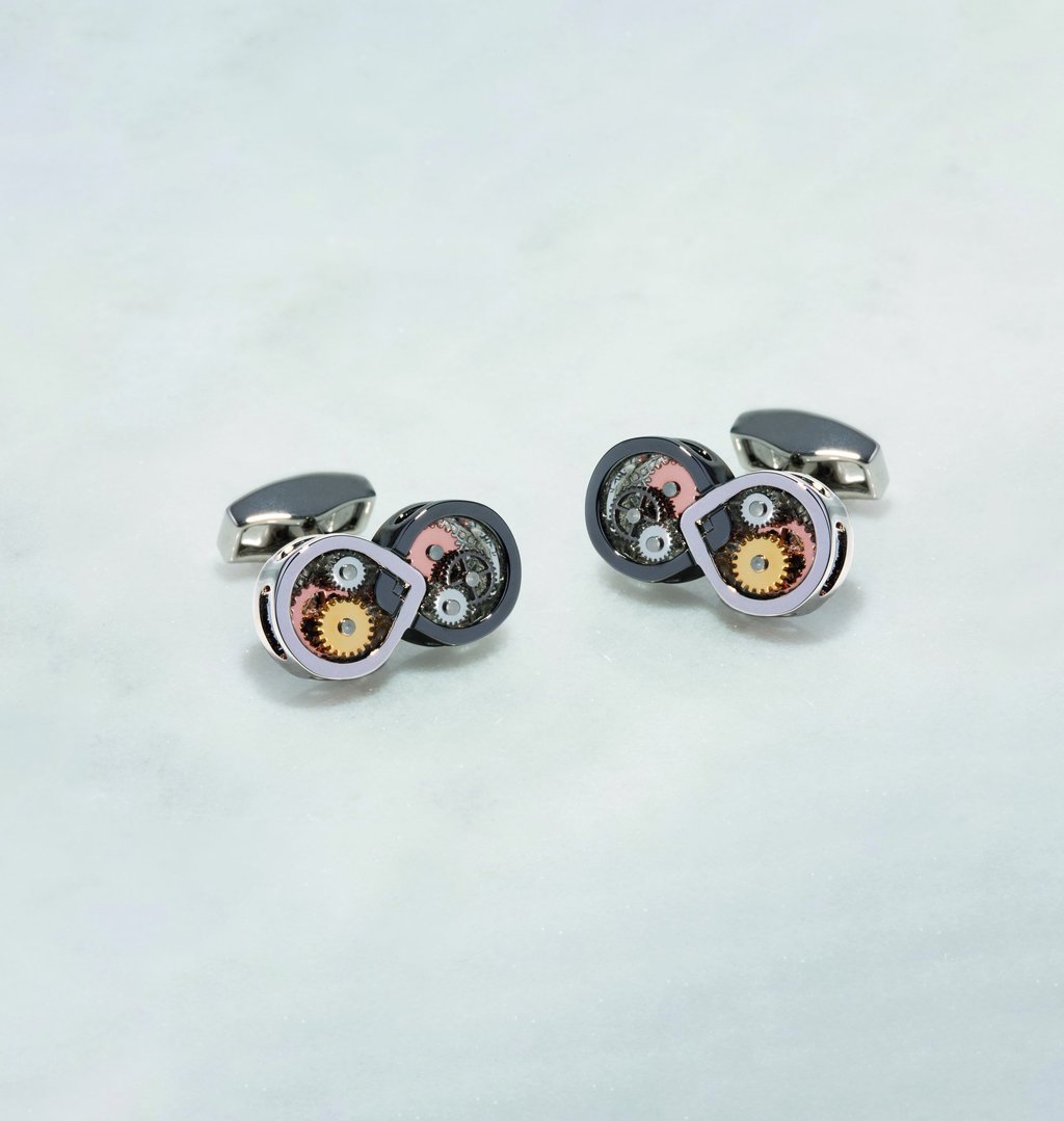 Tateossian Infinity Gears cufflinks. Photo: Handout