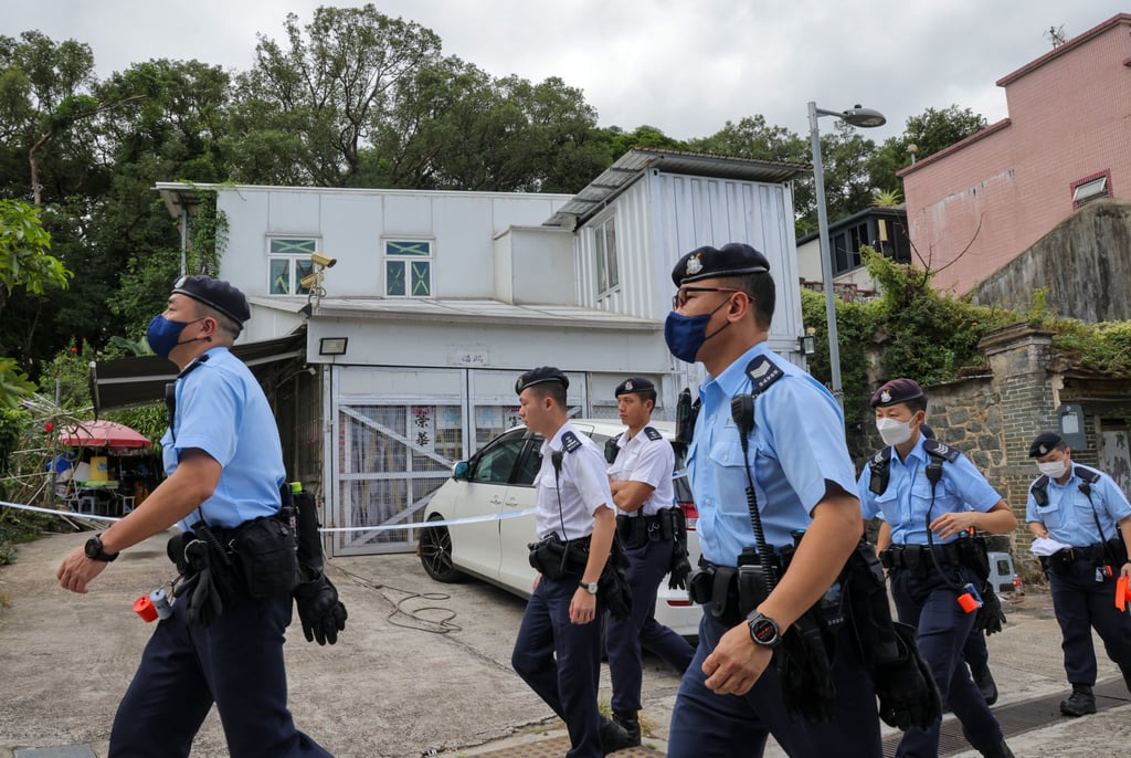 The murder came to light when the victim’s nephew alerted the police on Saturday night after a failed attempt to visit his uncle. Photo: Jelly Tse