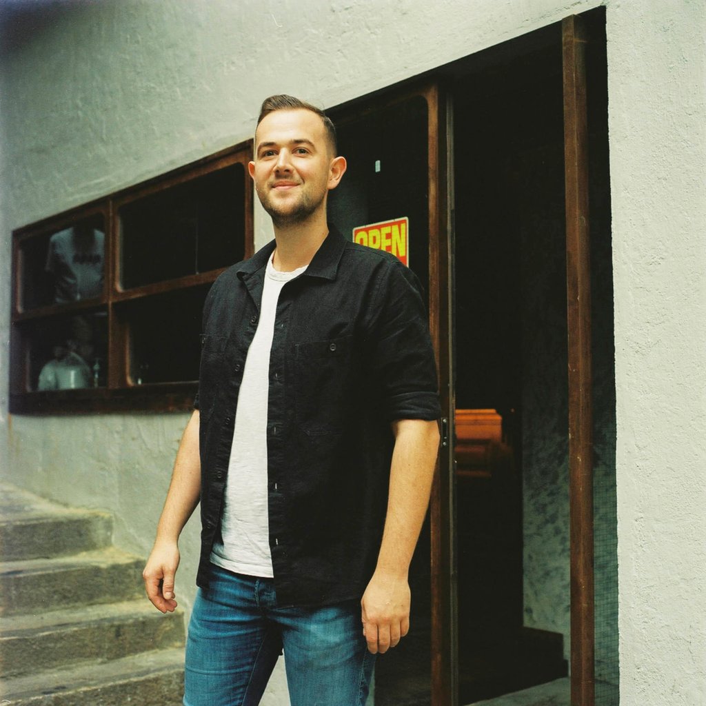 Matt Richardson, co-founder of Terracotta, a new restaurant concept opened by the team behind Quality Goods Club, in Yung Shue Wan on Lamma Island
