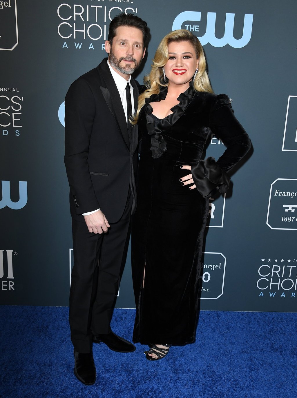 Brandon Blackstock and Kelly Clarkson arrive at the 25th Annual Critics’ Choice Awards at Barker Hangar in January 2020, in Santa Monica, California. Photo: WireImage Brandon Blackstock and Kelly Clarkson arrive at the 25th Annual Critics’ Choice Awards at Barker Hangar in January 2020, in Santa Monica, California. Photo: WireImage