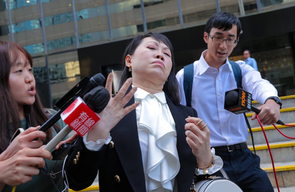 Rita Chiu was acquitted of practising medicine without a licence. Photo: Jelly Tse Rita Chiu was acquitted of practising medicine without a licence. Photo: Jelly Tse