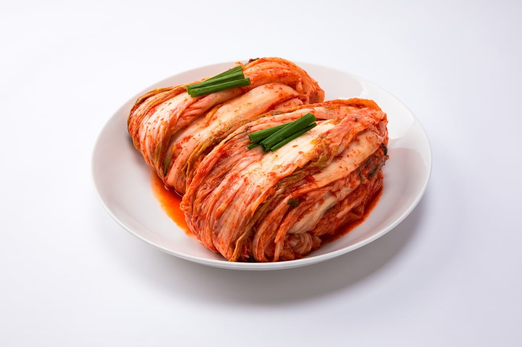 Kimchi can be vegetarian, or even vegan, but is traditionally made with fermented seasfood. Photo: Shutterstock Kimchi can be vegetarian, or even vegan, but is traditionally made with fermented seasfood. Photo: Shutterstock