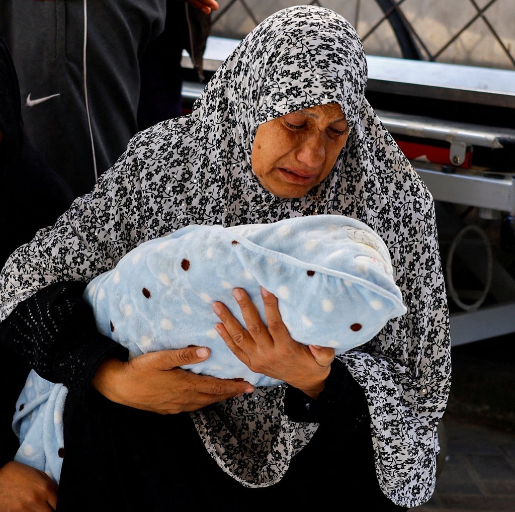 My love': grandmother weeps for baby boy born during Gaza war and killed by  Israeli strike | South China Morning Post