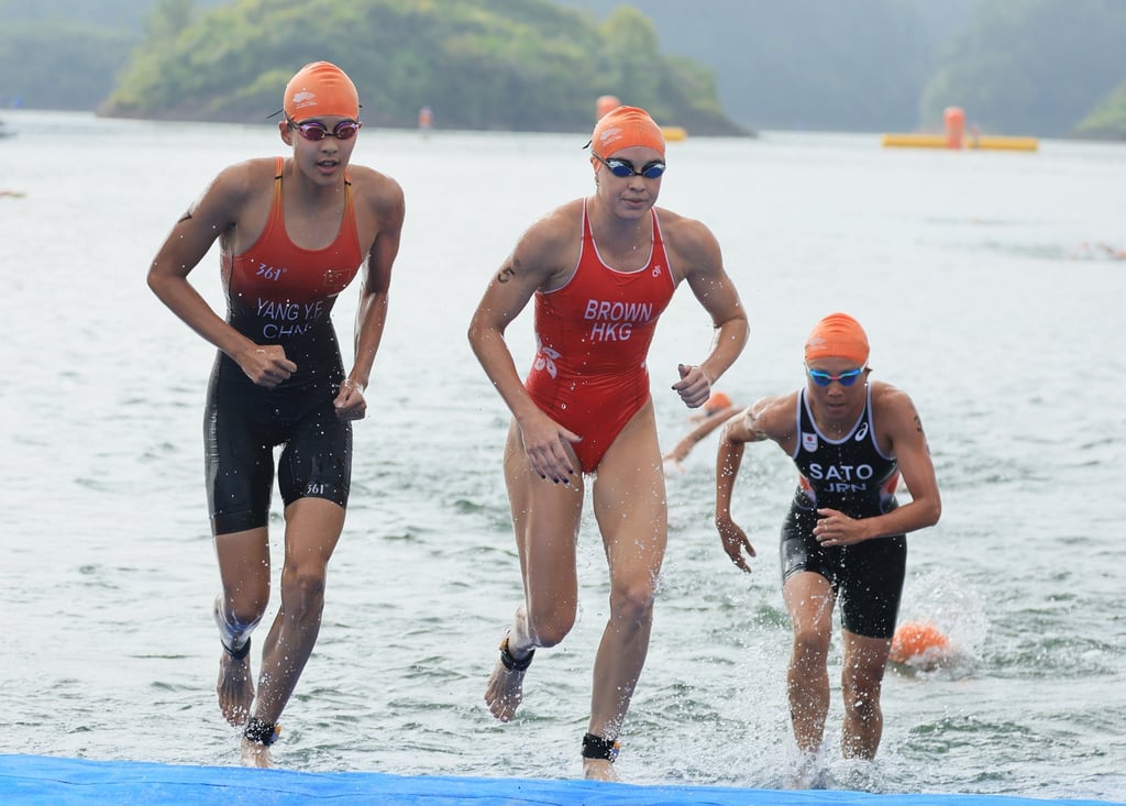 Brown was sixth in the individual race at this year’s Asian Games before claiming a team bronze. Photo: Dickson Lee Brown was sixth in the individual race at this year’s Asian Games before claiming a team bronze. Photo: Dickson Lee