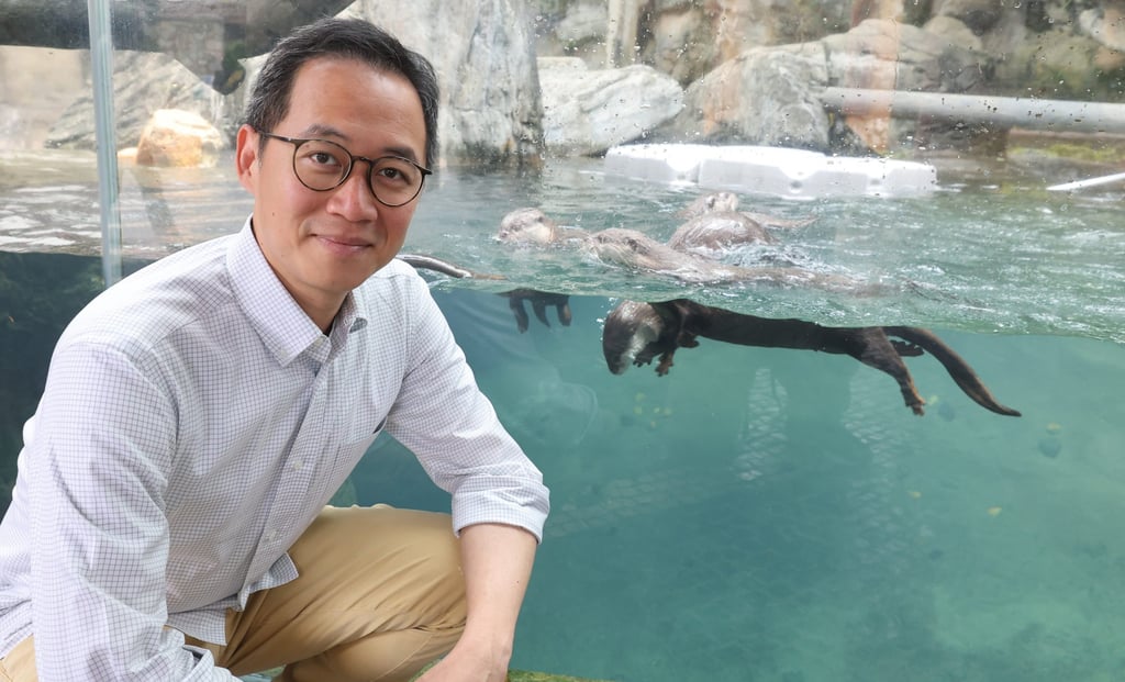 Ocean Park chairman Paulo Pong. The park underwent a major redevelopment between 2005 and 2012 that increased the number of attractions from 35 to more than 80. Photo: Edmond So